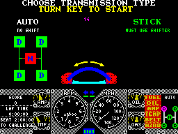 Hard Drivin' screenshot 4 for Atari ST